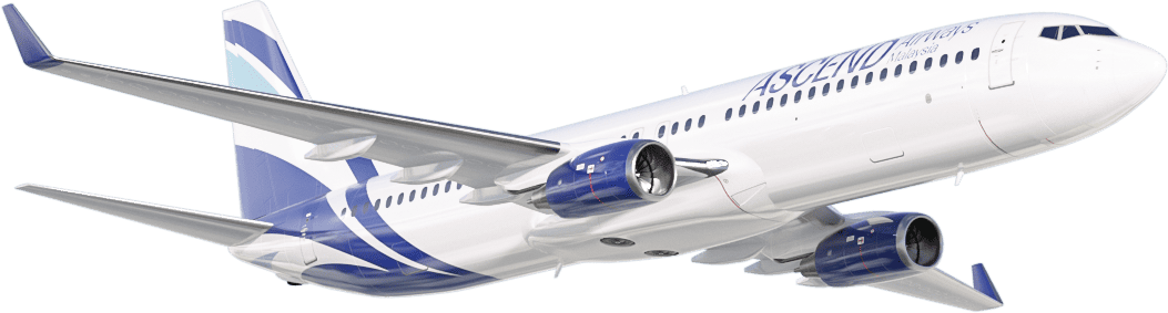 Welcome to Ascend Airways Malaysia, delivering innovative aviation solutions and unparalleled travel experiences.